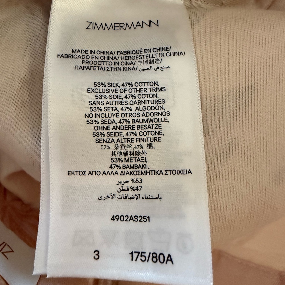 Zimmermann Tropical Floral Belted Linen Tuck Shorts - Picture 7 of 8